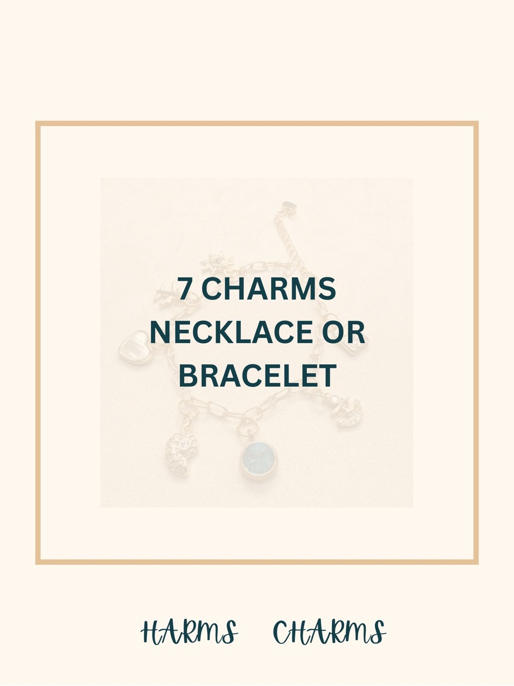 7 charm necklace